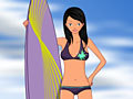 Surfer Girl Dress Up грати онлайн