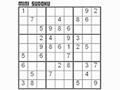 Mini Sudoku грати онлайн